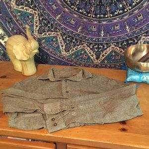 Authentic outdoor flannel.